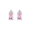 Outlet Orecchini Princess Con Zirconi Rosa E Bianchi | EBABBROZ Donna Gioielli Moda Donna