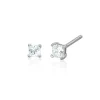 Outlet Orecchini Punto Luce Argento E Zircone Gioielli | 563023 Donna Gioielli Moda Donna