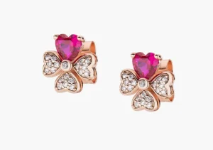 Clearance "Quadricuore" In Argento Con Zirconi Gioielli Amen | EQUSRR Donna Gioielli Moda Donna