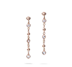 New Orecchini Rosary Cuori Di Cristallo Mariacristinasterling | G4996R Donna Gioielli Moda Donna