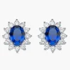 New Royal Lady Zircone Blu Gioielli Amen | ORLDMBBBL Donna Gioielli Moda Donna