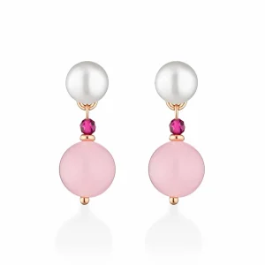 Hot Orecchini Sophie Con Perle Lelune Glamour | LGEA533 Donna Gioielli Moda Donna