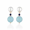 Outlet Orecchini Sophie Con Perle Lelune Glamour | LGEA533.2 Donna Gioielli Moda Donna
