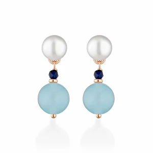 Outlet Orecchini Sophie Con Perle Lelune Glamour | LGEA533.2 Donna Gioielli Moda Donna
