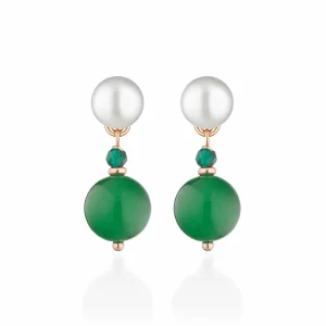 Online Orecchini Sophie Con Perle Lelune Glamour | LGEA533.1 Donna Gioielli Moda Donna