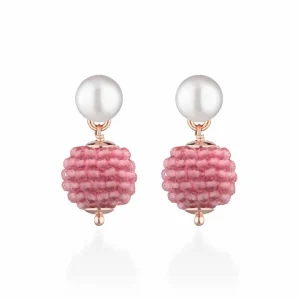 Online Orecchini Sophie Summer Con Perle Lelune Glamour | LGEA545.4 Donna Gioielli Moda Donna