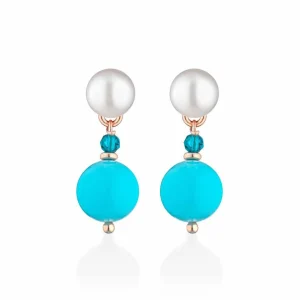 Sale Orecchini Sophie Summer Con Perle Lelune Glamour | LGEA540.5 Donna Gioielli Moda Donna