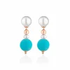 Sale Orecchini Vaiana Con Perle Lelune Glamour | LGEA570 Donna Gioielli Moda Donna