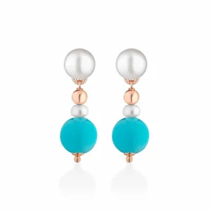 Sale Orecchini Vaiana Con Perle Lelune Glamour | LGEA570 Donna Gioielli Moda Donna