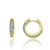 New Orecchino A Cerchio Chimento Donna Bamboo Pure In Oro Giallo |  1O14401BB1000 Donna Gioielli Donna