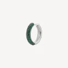 Online Orecchino A Cerchio Galvanica Rutenio Life Green Gioielli Fancy | FLG122 Donna Gioielli Moda Donna