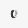 Discount Orecchino A Cerchio Mystery Black Gioielli Fancy | FMB123 Donna Gioielli Moda Donna
