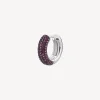 Hot Orecchino A Cerchio Passion Ruby Gioielli Fancy | FPR124 Donna Gioielli Moda Donna