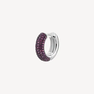 Hot Orecchino A Cerchio Passion Ruby Gioielli Fancy | FPR124 Donna Gioielli Moda Donna