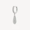 Discount Orecchino Con Pendente Infinite White Gioielli Fancy | FIW124 Donna Gioielli Moda Donna