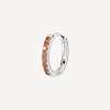 Hot Orecchino Singolo Donna A Cerchietto Orange Gioielli Fancy | FVO16 Donna Gioielli Moda Donna