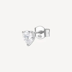 Online Orecchino Singolo Donna A Lobo Cuore Gioielli Fancy | FIW95 Donna Gioielli Moda Donna