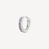 Hot Orecchino Singolo Donna A Cerchietto Amethyst Gioielli Fancy | FMP85 Donna Gioielli Moda Donna