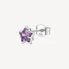Fashion Orecchino Singolo Donna A Lobo Stella Amethyst Gioielli Fancy | FMP95 Donna Gioielli Moda Donna