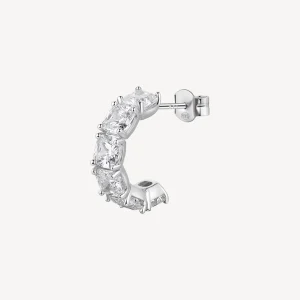 Fashion Orecchino Singolo Donna Con Zirconi Gioielli Fancy | FIW15 Donna Gioielli Moda Donna