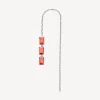 Fashion Orecchino Singolo Donna Saliscendi Orange Gioielli Fancy | FVO14 Donna Gioielli Moda Donna