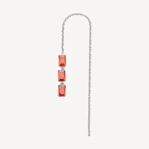 Fashion Orecchino Singolo Donna Saliscendi Orange Gioielli Fancy | FVO14 Donna Gioielli Moda Donna