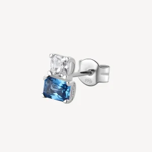 New Orecchino Zircone E Baguette Gioielli Fancy | FFB06 Donna Gioielli Moda Donna