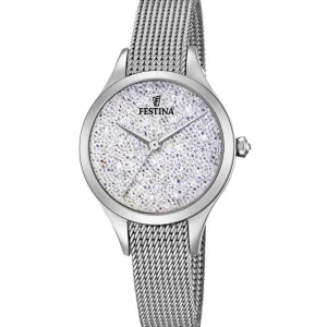 Discount Orologio Al Quarzo Mademoiselle Con Cristalli Swarovski | F20336/1 Donna Orologi Donna