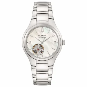 New Orologio Lady Automatic Open Heart | 96P247 Donna Orologi Donna