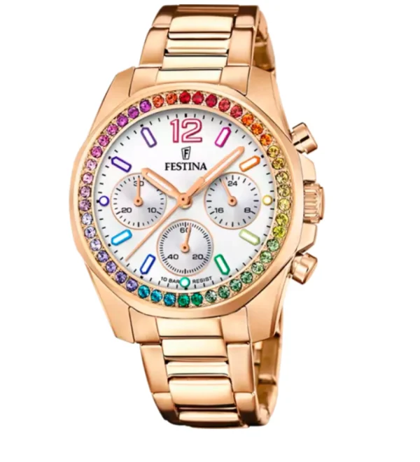 Best Orologio Cronografo Donna Raimbow | F20639/2 Donna Orologi Donna