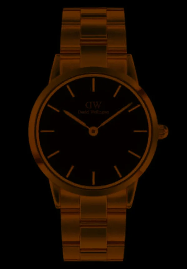 Clearance Orologio Daniel Wellington Iconic Link White Rose Gold 40 mm | DW00100343 Uomo Orologi Uomo