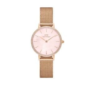 Fashion Orologio Wellington Petite Lumine Bezel Melrose Pink Mop | DW00100663 Donna Orologi Donna