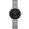Hot Orologio Wellington Petite Lumine Bezel Sterling Black Mop | DW00100661 Donna Orologi Donna