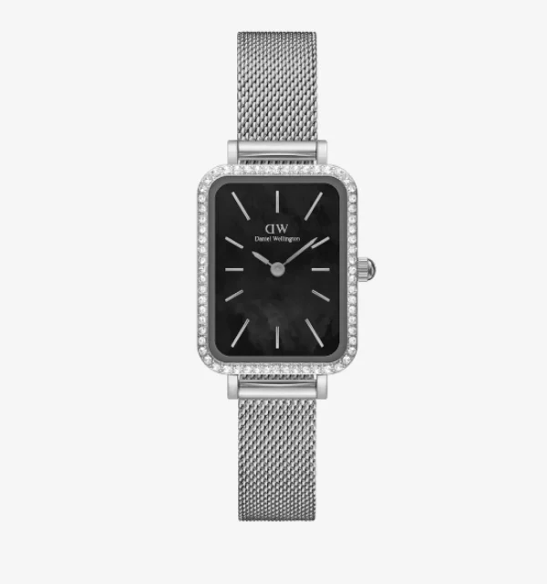 Hot Orologio Wellington Quadro Lumine Bezel Sterling Black Mop Mop | DW00100667 Donna Orologi Donna