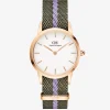 Hot Orologio Wellington Iconic Nato Green/Purple | DW00100680 Donna Orologi Donna