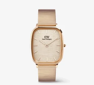 Clearance Orologio Wellington Uomo Marlon Wire Linen Rose Gold | DW00100815 Uomo Orologi Uomo