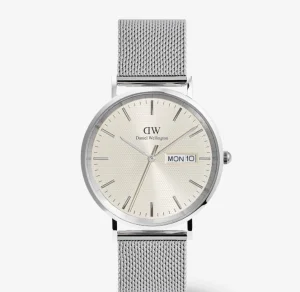 Clearance Orologio Wellington Uomo Classic Day Display Sterling Champagne | DW00100828 Uomo Orologi Uomo