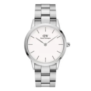 Clearance Orologio Wellington Iconic Link White Silver 36 mm | DW00100203 Donna Orologi Donna | Orologi Uomo