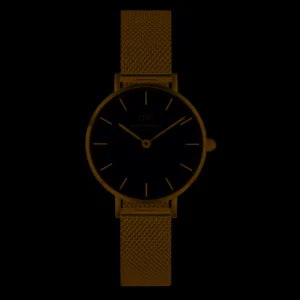 Online Orologio Wellington Petite Evergold Gold Black 28 mm | DW00100349 Donna Orologi Donna