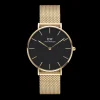 Sale Orologio Wellington Petite Evergold Gold Black 36 mm | DW00100345 Donna Orologi Donna