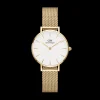 Outlet Orologio Wellington Petite Evergold Gold White 28 mm | DW00100350 Donna Orologi Donna
