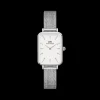 Hot Orologio Wellington Quadro Pressed Sheffield Silver White | DW00100438 Donna Orologi Donna