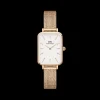 Discount Orologio Wellington Quadro Pressed Merlose Rose Gold White | DW00100431 Donna Orologi Donna