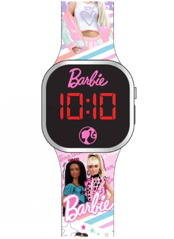 Clearance Orologio Digitale Da Bambina Barbie Disney |  BAB4070 Orologi Per Bambini