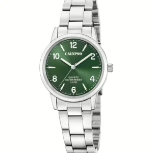 Discount Orologio Donna Basic Quadrante Verde | K5859/6 Donna Orologi Donna