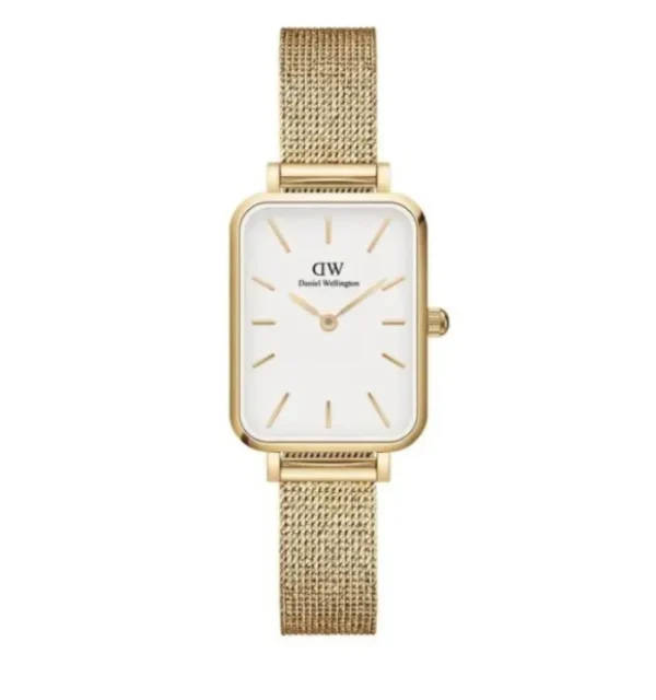 Sale Orologio Donna Daniel Wellington Quadro Pressed Evergold | DW00100556 Donna Orologi Donna