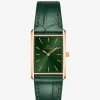 Discount Orologio Donna Wellington Bound Crocodile Emerald Sunray Rose Gold | DW00100694 Donna Orologi Donna