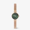 Online Orologio Donna Wellington Petite Mini Emerald Melrose | DW00100742 Donna Orologi Donna