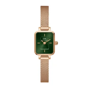 New Orologio Donna Wellington Quadro Mini Melrose Emerald | DW00100648 Donna Orologi Donna