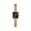 Discount Orologio Donna Wellington Quadro Mini Melrose Onyx | DW00100647 Donna Orologi Donna